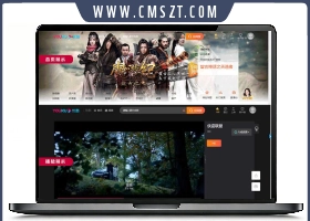 苹果cms v10仿优酷模板风格最新