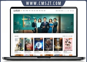 苹果cms简约自适应影视模板