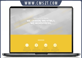 bootstrap响应式英文工作室简介