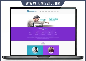html5互联网建站设计类企业织梦