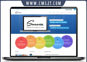 html互联网个人工作室模板