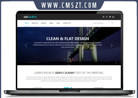 HTML响应式通用企业展示型网页模