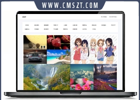 html+api自动采集壁纸网站模板