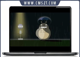 CSS3卡通人物下雨效果404页面模