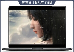 唯美高清带音乐的404页面模板