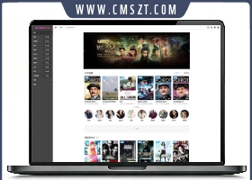 首涂24套左右布局苹果CMS自适应