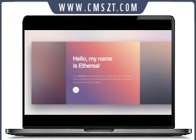 Ethereal酷炫风格HTML5横向滑动