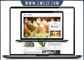 广告印刷画册设计公司织梦模板