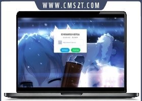 HTML随机二次元背景页面跳转模板