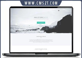 HTML5响应式高端大气个人简历模