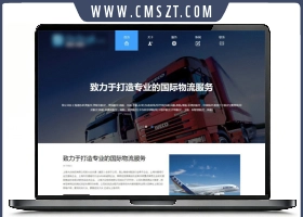 HTML5自适应国际货运物流公司织
