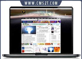 友久Simple黑色通用综合门户模板