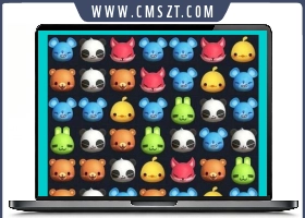 简易版天天消消乐web游戏源码