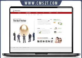 PSD红色金融债券投资类模板