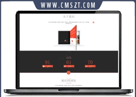 织梦CMS互联网团队服务介绍网站