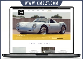 响应式高端进口老爷车销售网页模