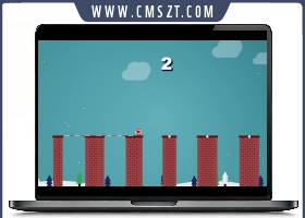 HTML5无头圣诞老人搭梯子过桥WEB