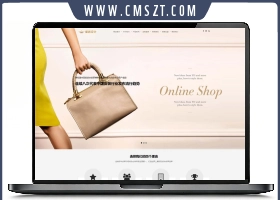 HTML5响应式品牌服装设计类织梦