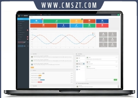 matrix admin英文响应式多功能后