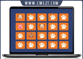 HTML5+SVG记忆翻拍小游戏网页源
