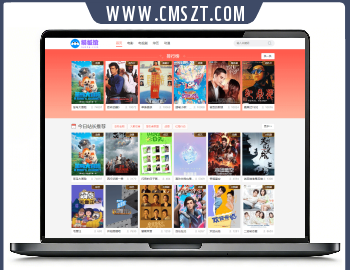 苹果cmsV10超极简自适应模板(竖图)无文章模块PC+H5