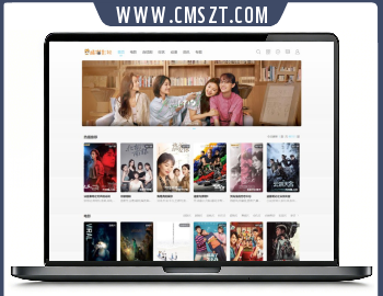 苹果cmsV10简约白色风格自适应免费网站模板