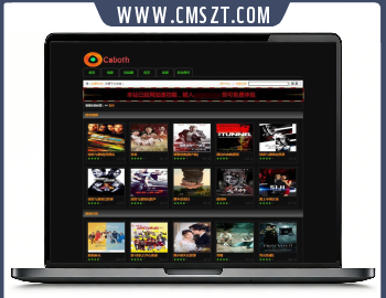 苹果cms V8版本caboth黑色风格主题模板