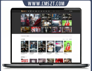 小屏精致灰色风格苹果CMSv10主题模板