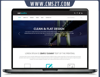 HTML响应式通用企业展示型网页模板