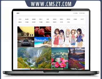 html+api自动采集壁纸网站模板