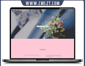 HTML单页情女表白网页模板