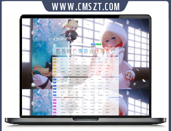 html单页二次元网址导航模板