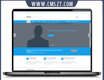 HTML5互联网工作室通用类型响应式模板
