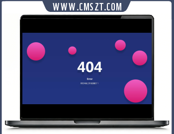 CSS3梦幻温馨女性类型网站404模板