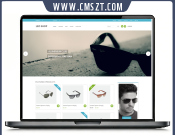 HTML5响应式眼镜商城网页模板