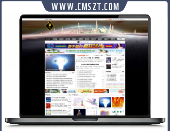 友久Simple黑色通用综合门户模板