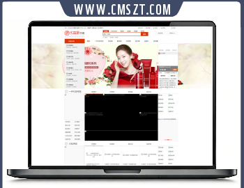 B2B化妆品中国大型门户网页模板下载