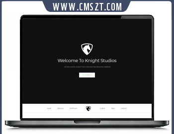 bootstrap响应式大气互联网服务团队模板