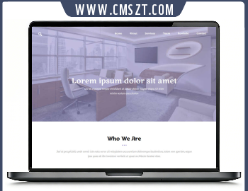 扁平化大气IT个人简历网页模板