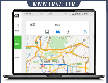 地图定位导航小程序地图源码