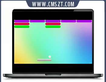 HTML5+canvas弹球打砖块小游戏源码