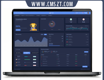 frestadmin多样式响应式后台HTML模板