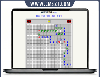 HTML仿扫雷小游戏源码下载